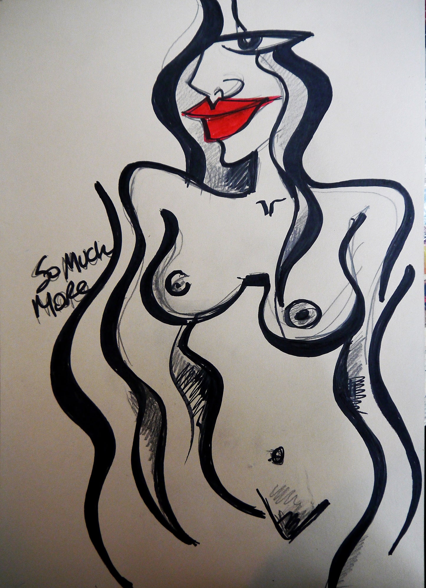 life drawing Montmartre