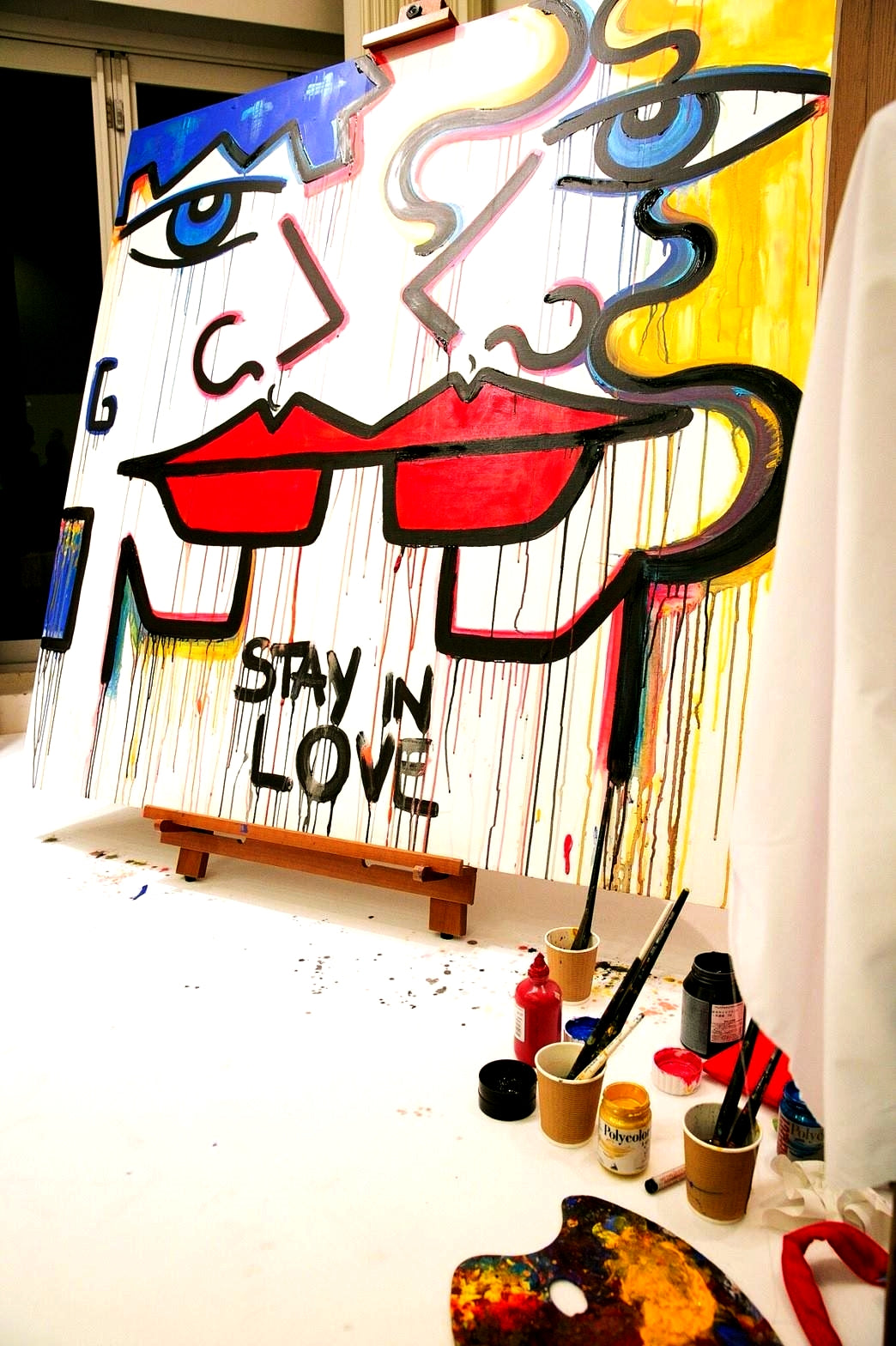 Live painting Tokyo