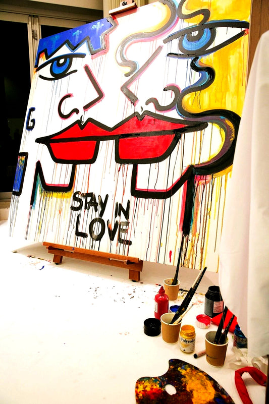 Live painting Tokyo