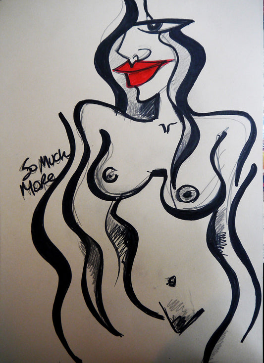 life drawing Montmartre