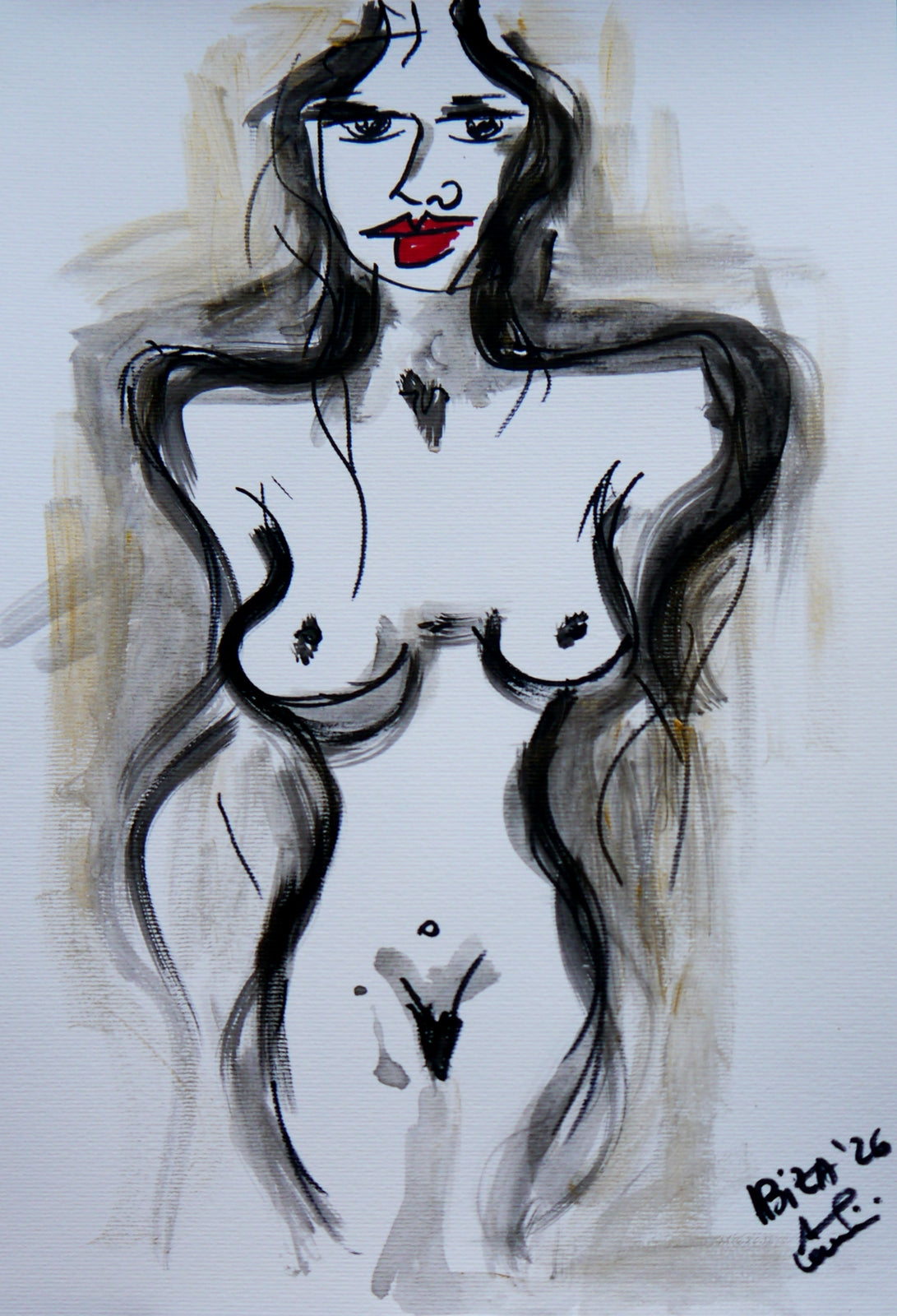 Ibiza Life Drawing I