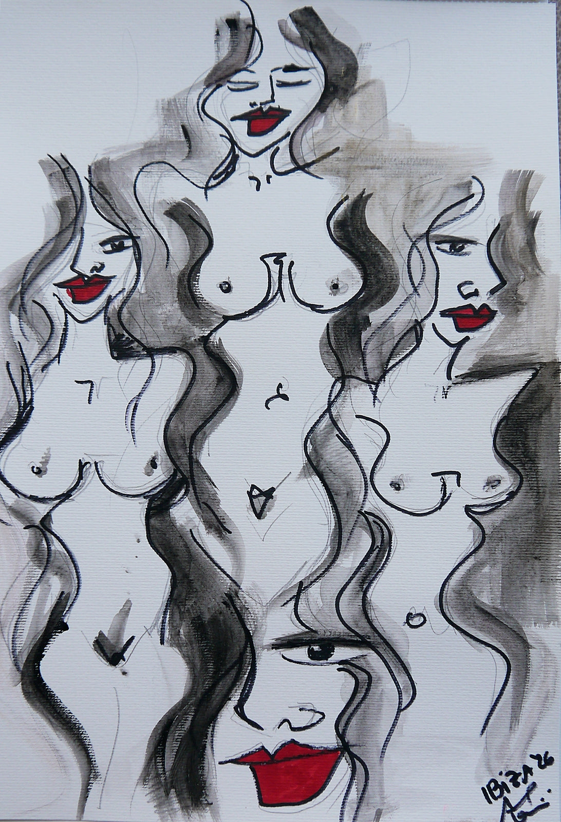 Ibiza life drawing II