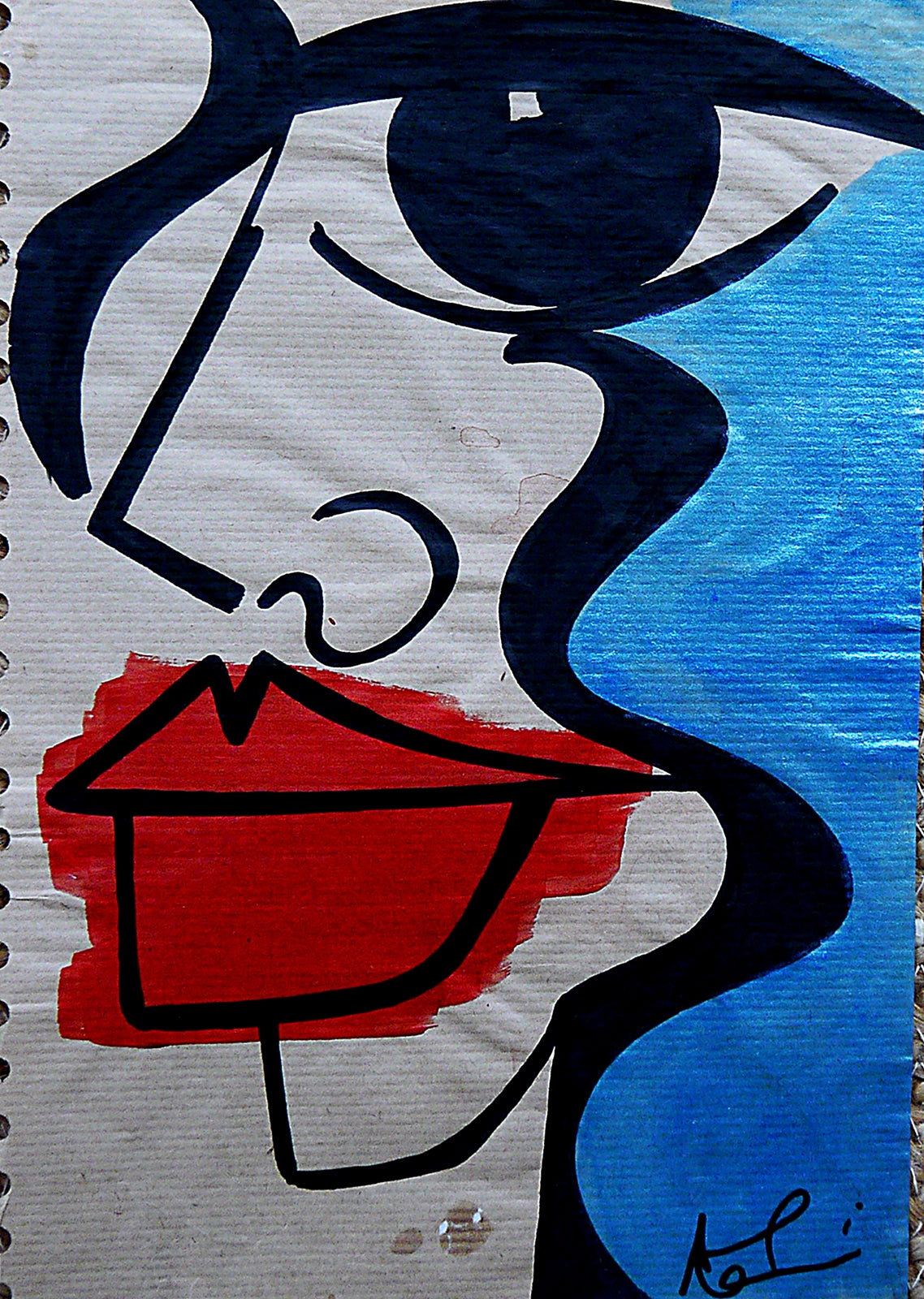 Blue Kraft A4