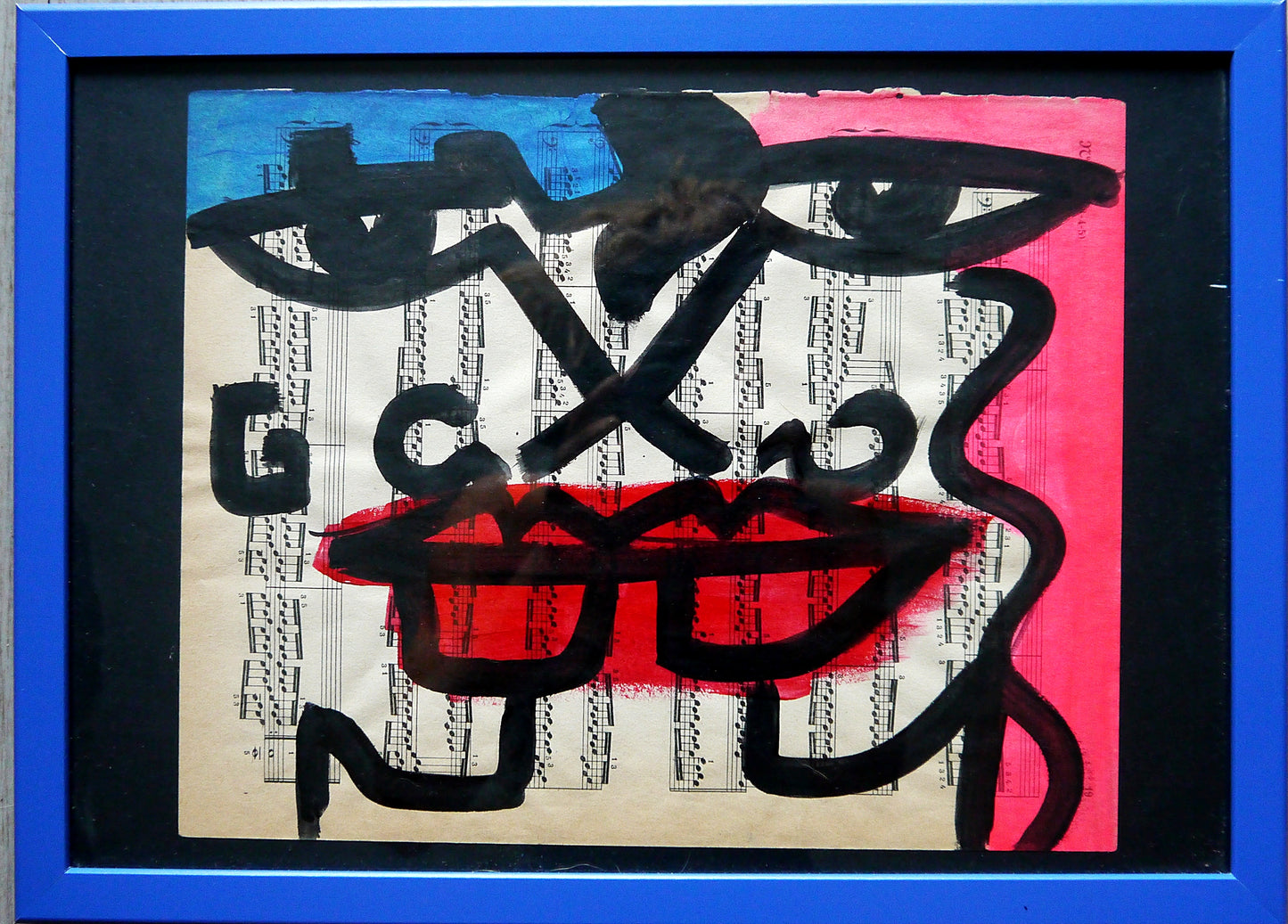 Framed couple