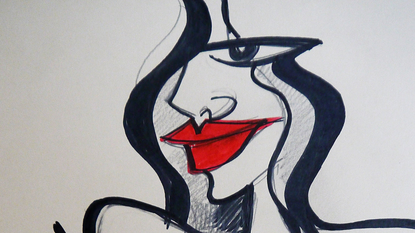 life drawing Montmartre